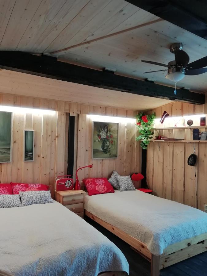Eko Oaze Villa Pērkone Dış mekan fotoğraf